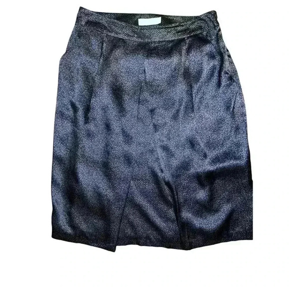 NICOLE FARHI Black Knee-Length Pencil Skirt - Picture 1 of 6